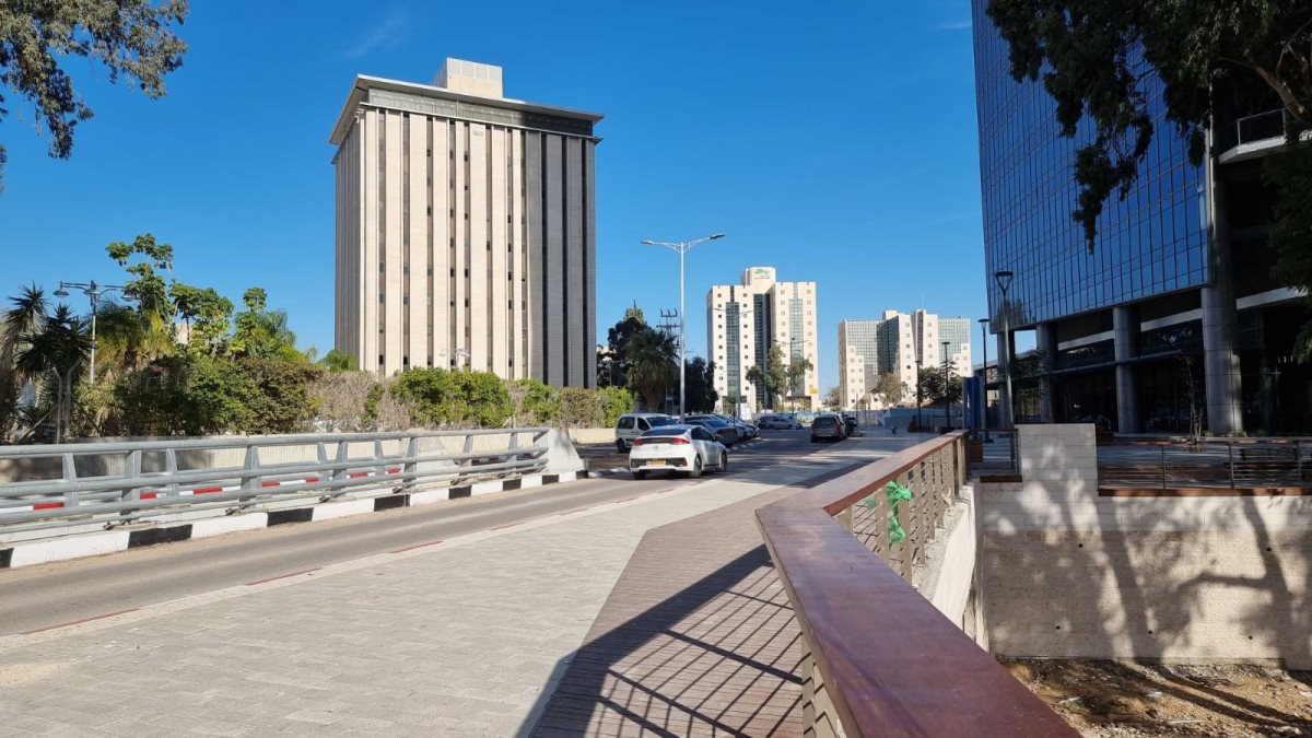 גשר מקס נורדאו. קרדיט - עיריית באר שבע