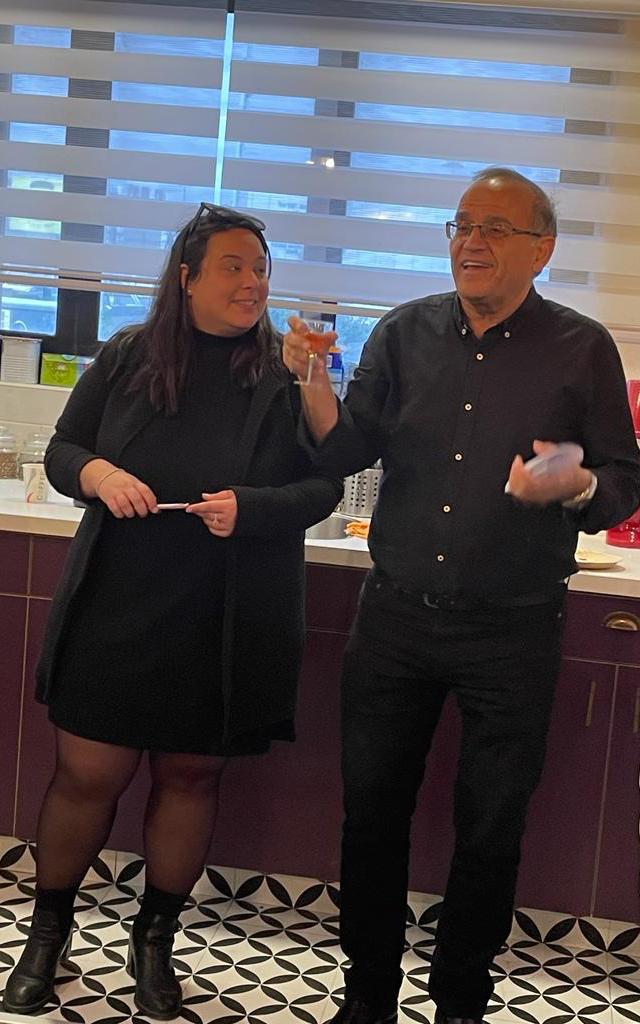 צבי אלוש ומאיה וינינגר. קרדיט - יח"צ