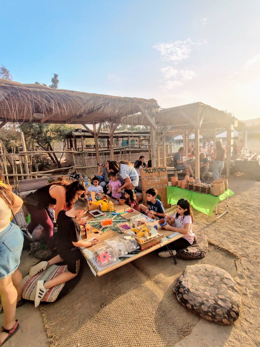 פסטיבל הקמפינג בכפר הנוקדים. קרדיט - יוני גריצנר 