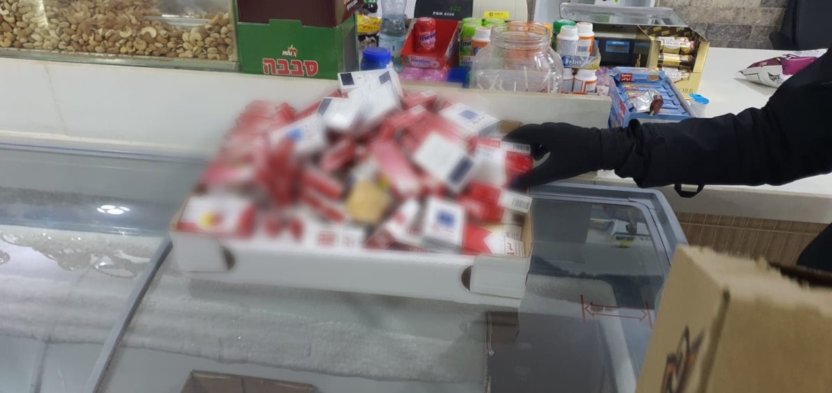 השלל שנתפס היום ע