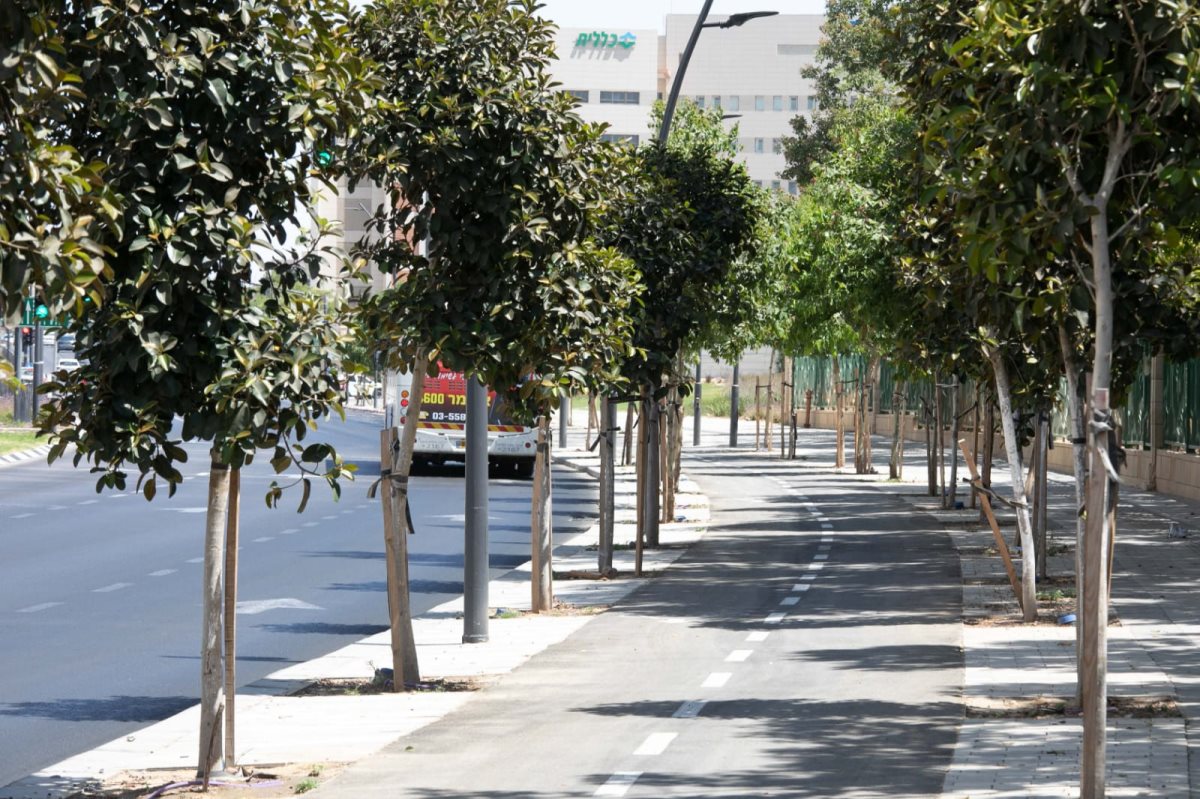 רחוב רגר. קרדיט - עיריית באר שבע