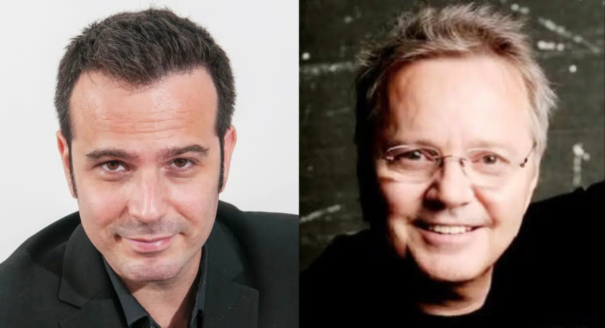 אלון אולארצ'יק וזיו קוז'וקרו. קרדיט - אילן בשור/אביהו קופלביץ