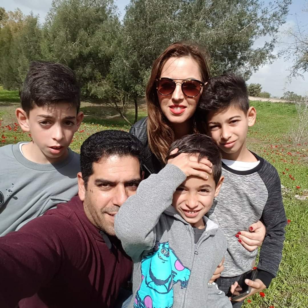 משפחת ניסים. צילום: פרטי