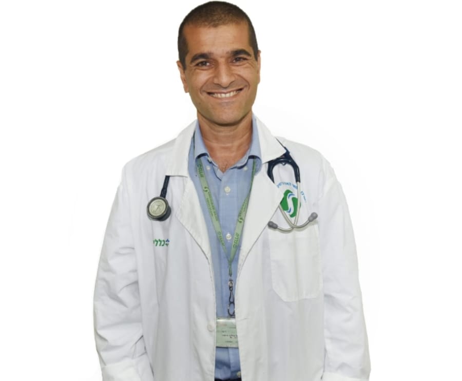 "מצב שמחייב עבודה רב צוותית", פרופ' נמרוד מימון. קרדיט -  דוברות סורוקה