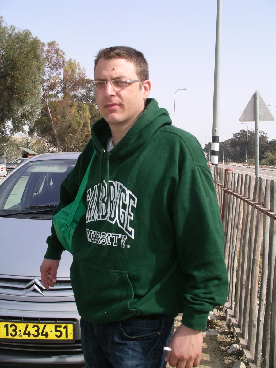 גיל בינדר ז"ל, זמן קצר לפני מותו. קרדיט - צילום פרטי