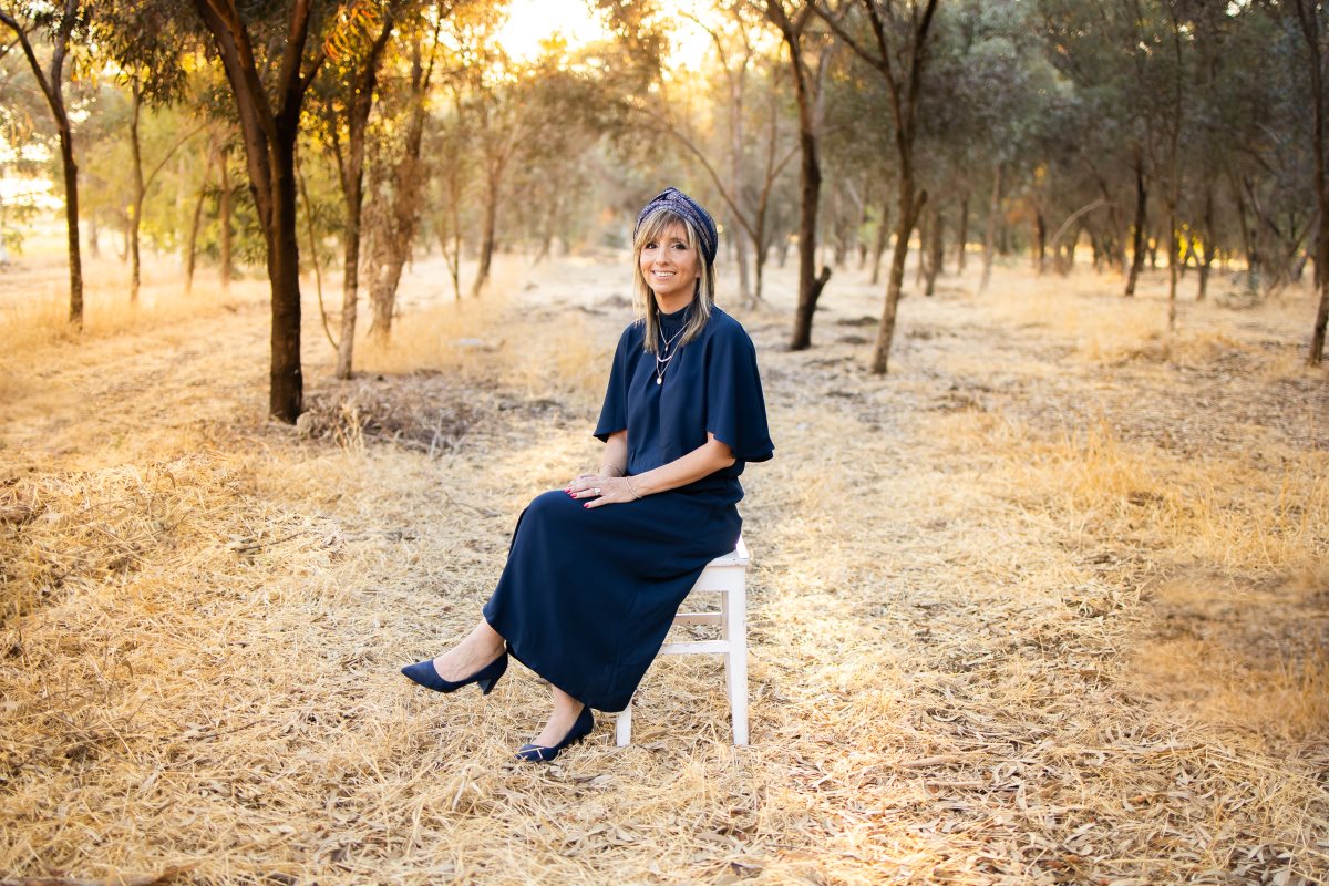 הסופרת מלי אייזנברג. קרדיט - צפנת איזק