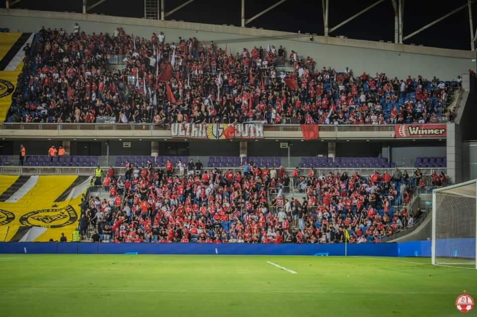 דם חם בין הקהלים. קרדיט - הפועל "ויקטורי" באר שבע