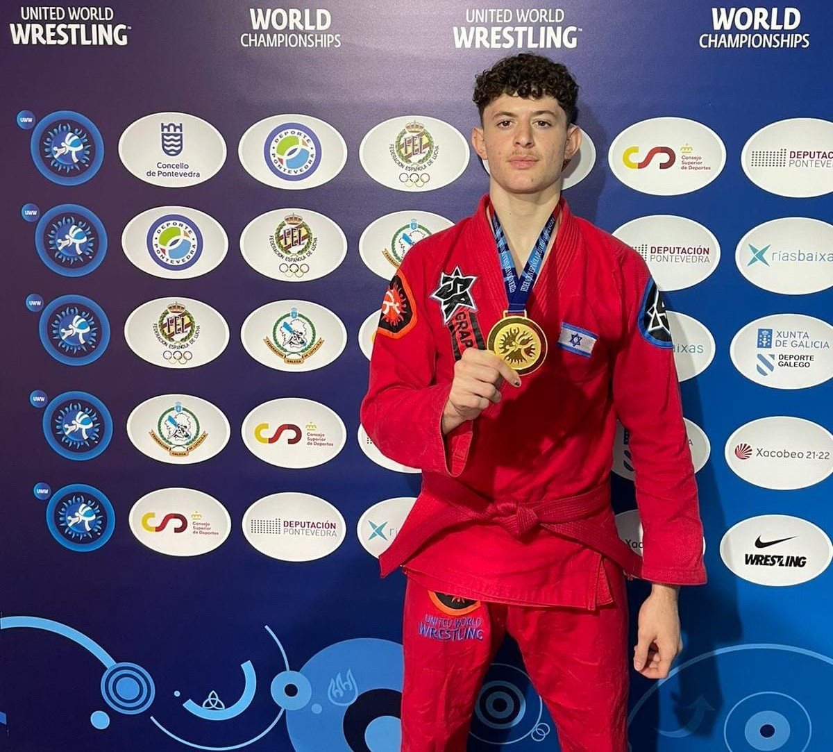 אלוף העולם, יצחק אמר. קרדיט - צילום פרטי