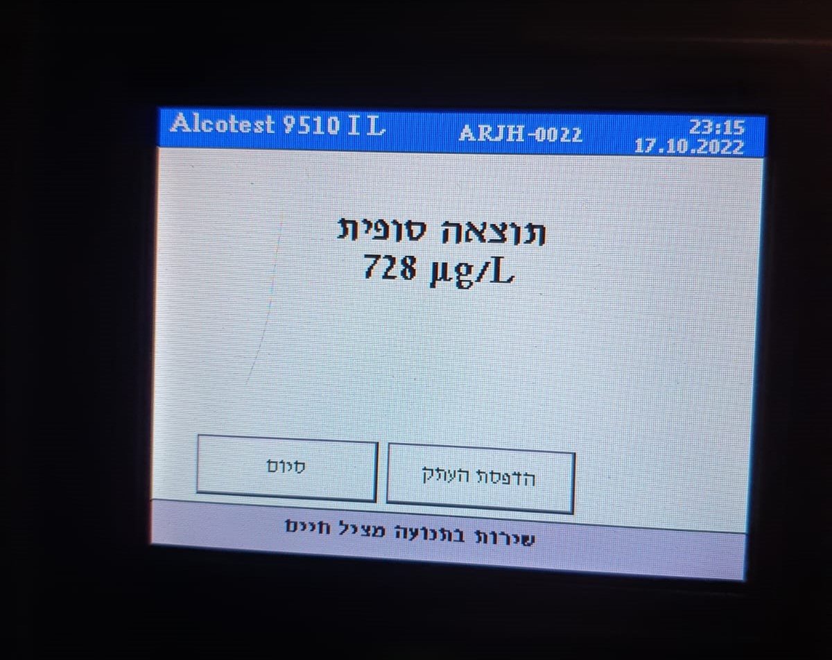 קרדיט - אגף התנועה