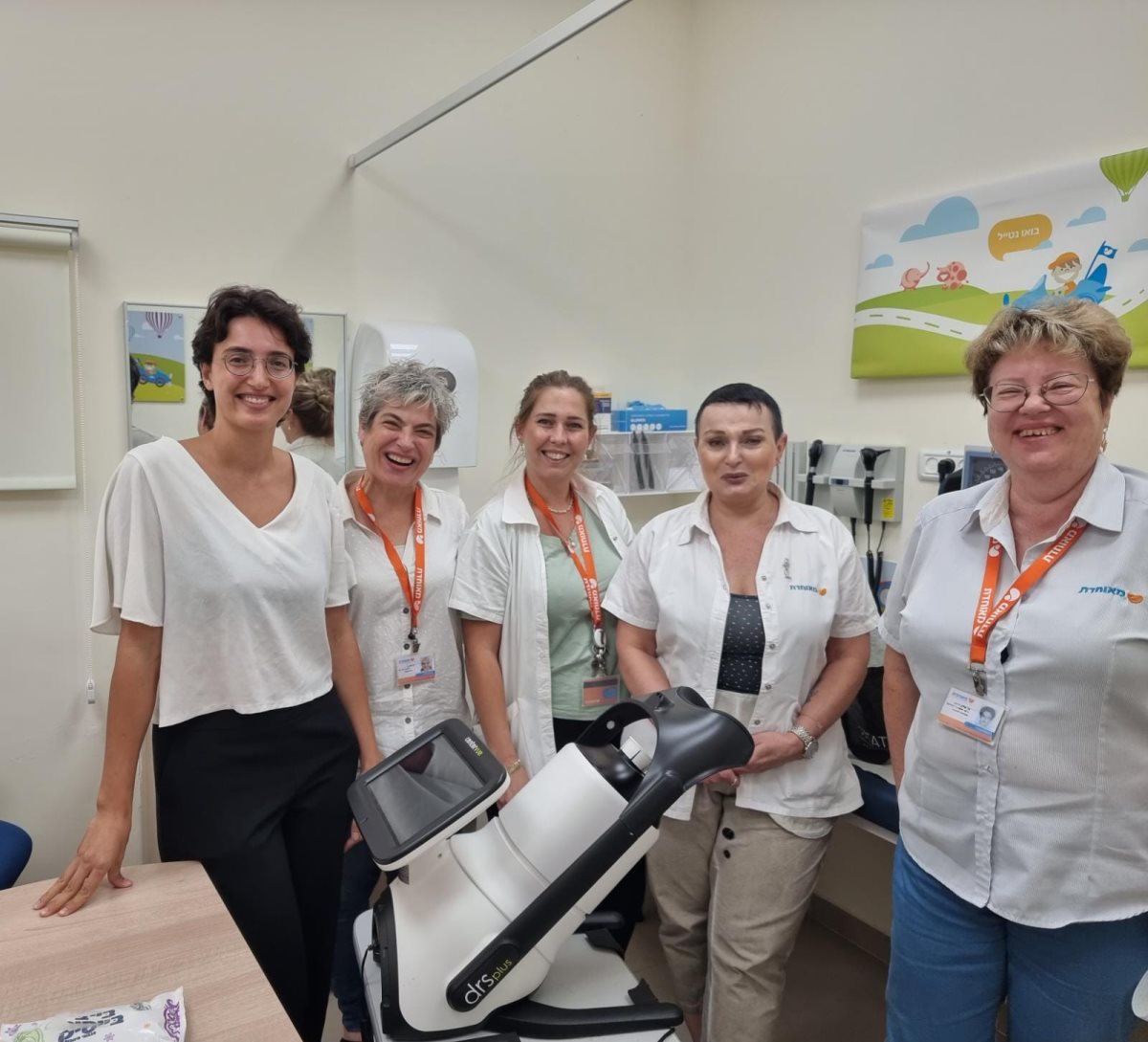 ניידת בדיקות עיניים בבאר שבע - באדיבות מאוחדת