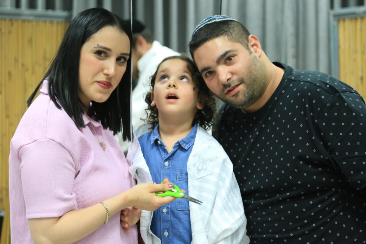 "שום דבר לא היה אפשרי ללא האישה התומכת והעוזרת שלצידי", צילום פרטי