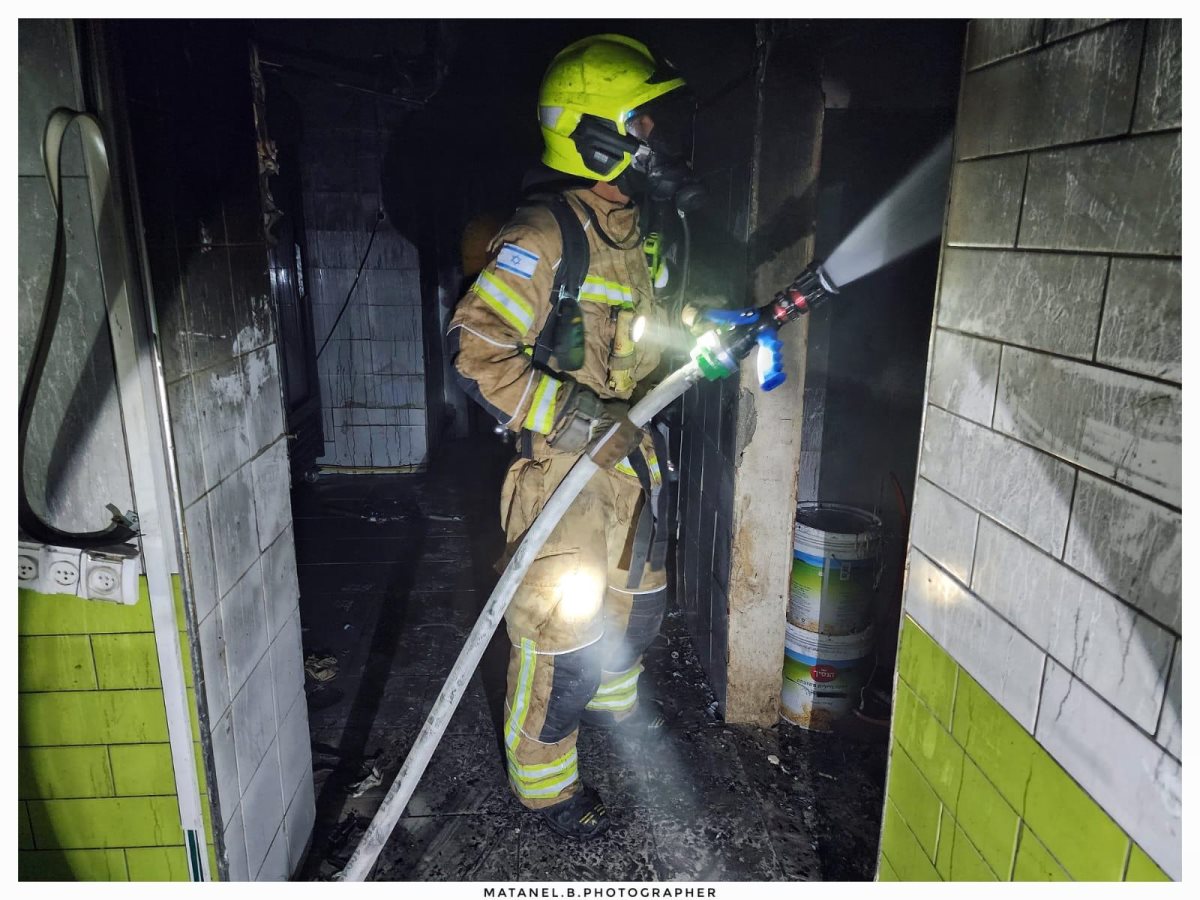 קרדיט - מתנאל בושרי - תיעוד מבצעי כבאות והצלה
