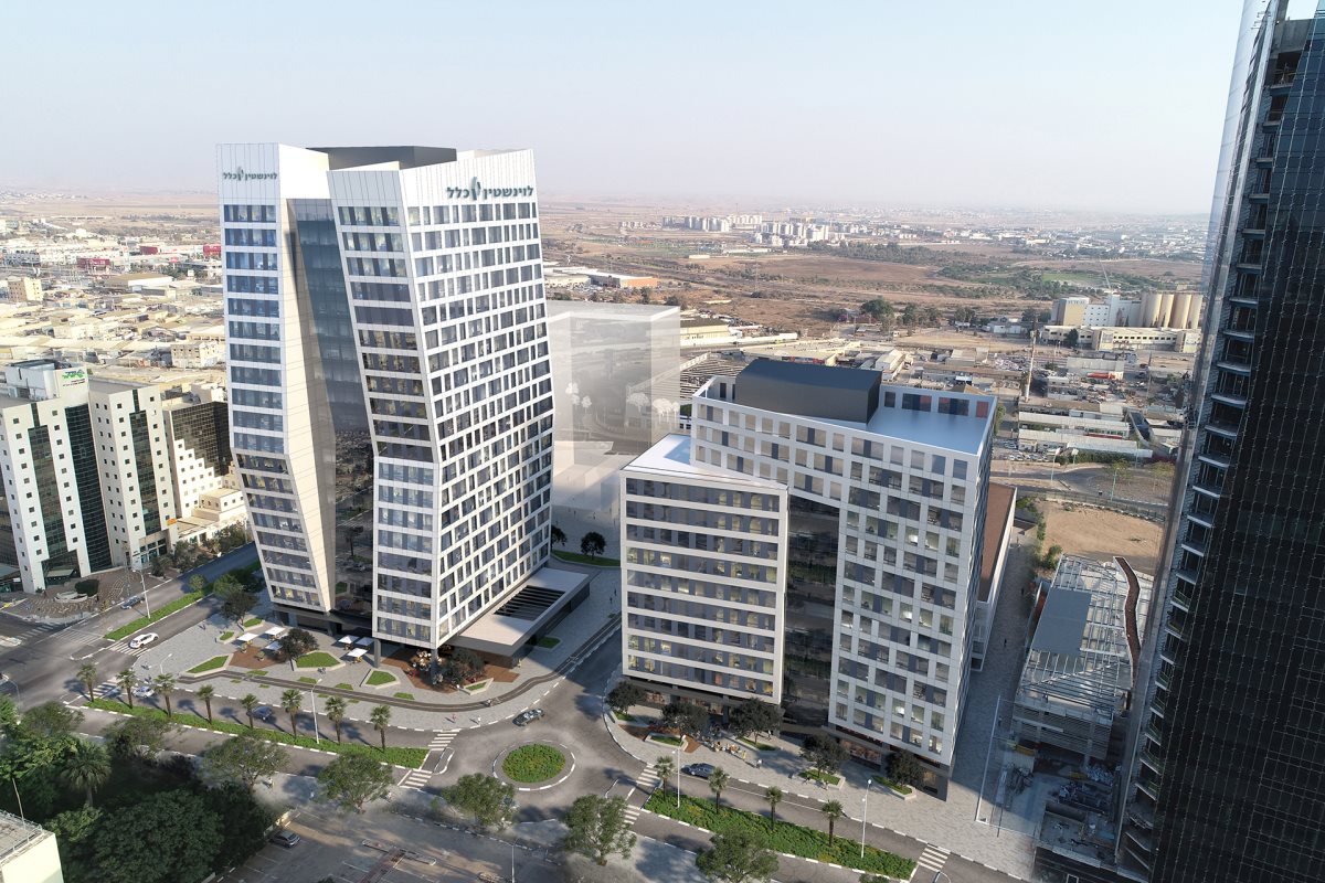 פרויקט לוינשטין כלל בבאר שבע. הדמיה - ViewPoint