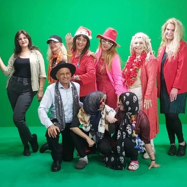 צילומי הקליפ. צילום: אליה עזרא