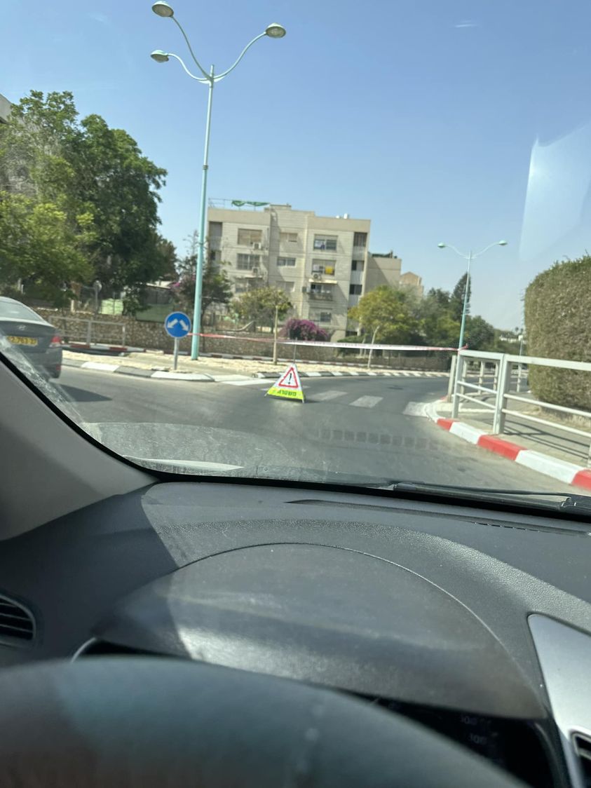 הכניסה החסומה לרחוב. קרדיט - תוכן גולשים ע"פ סעיף 27א'