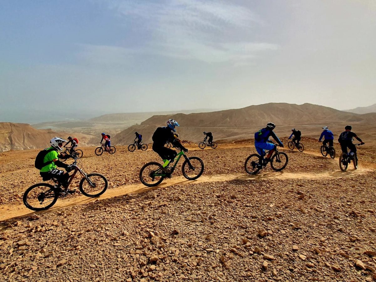 פסטיבל האופניים בערד. צילום: גיא פיסטרוב