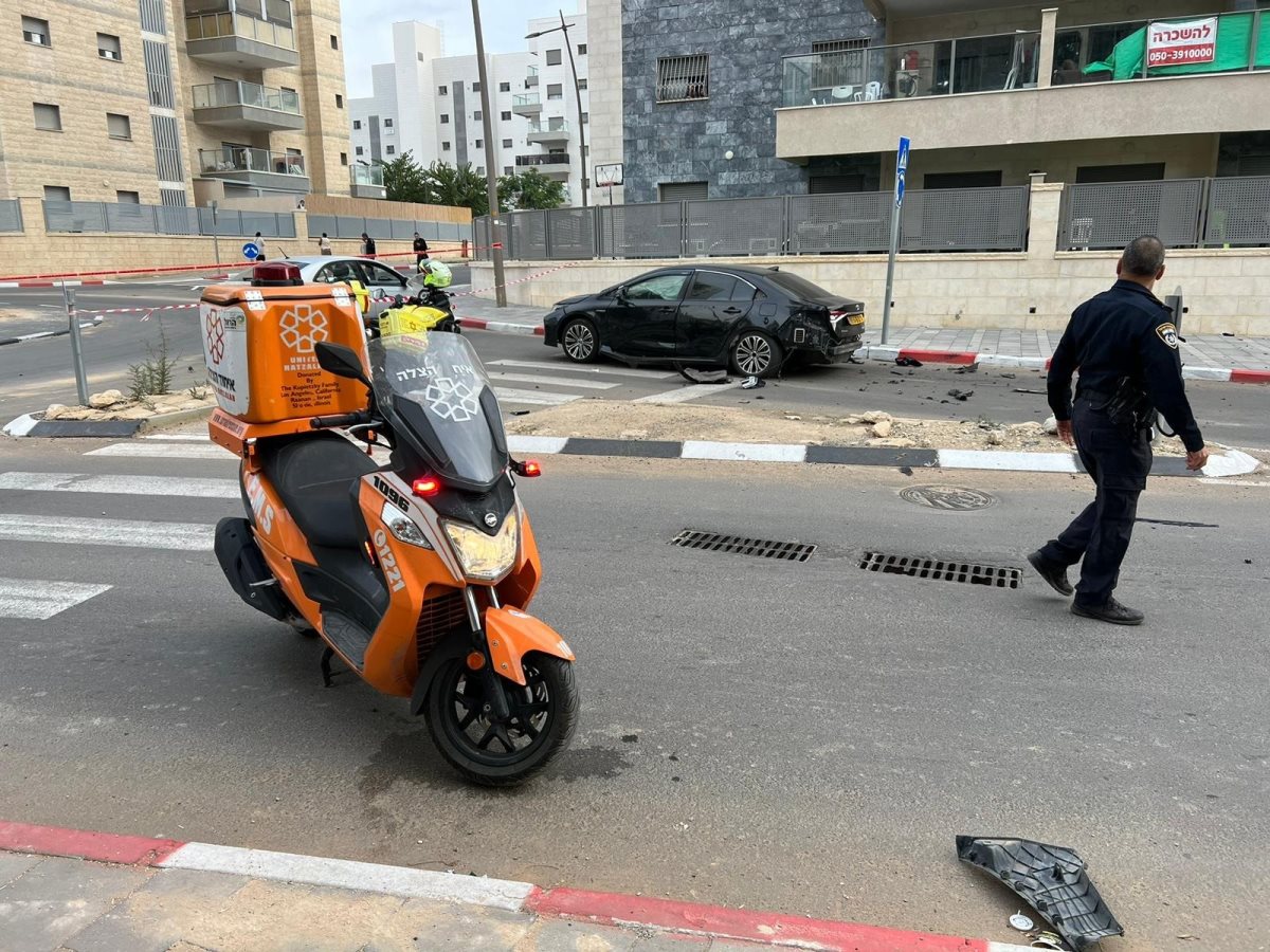 זירת הפיצוץ. קרדיט - איחוד הצלה