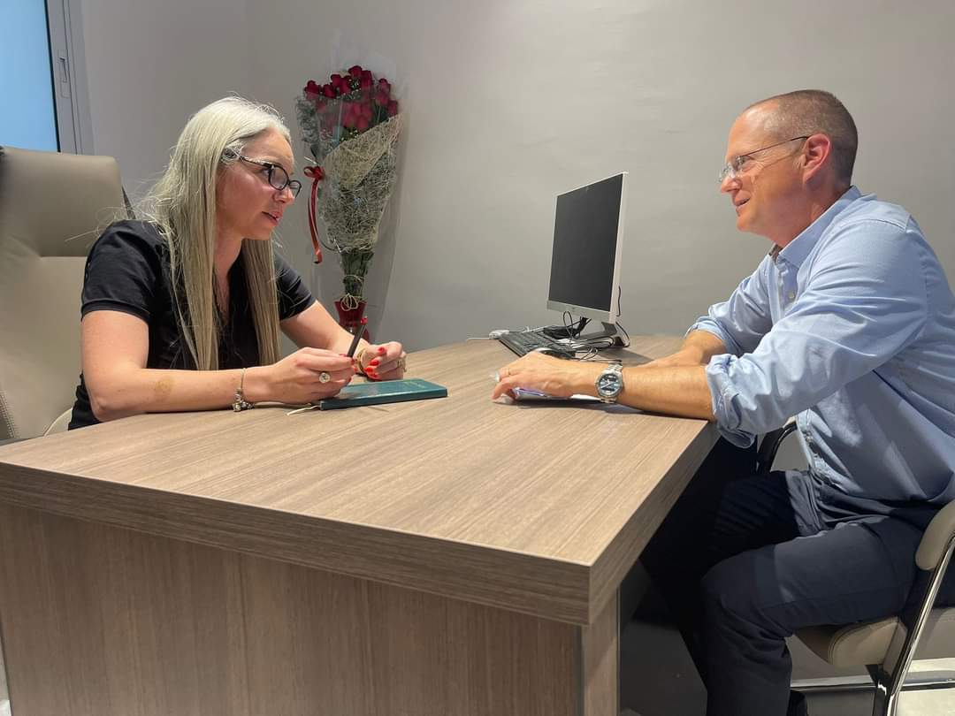 קייט והשר פורר. קרדיט - צילום פרטי