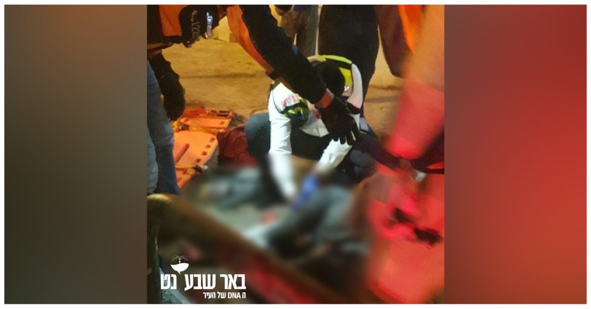 זירת הרצח בנתיבות. קרדיט - תוכן גולשים ע"פ סעיף 27א'