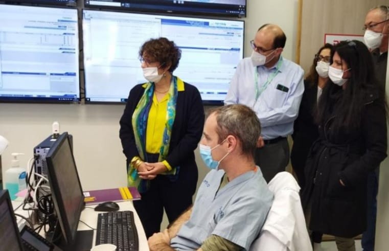 "אין כמו ביקור בשטח". קרדיט - דוברות סורוקה