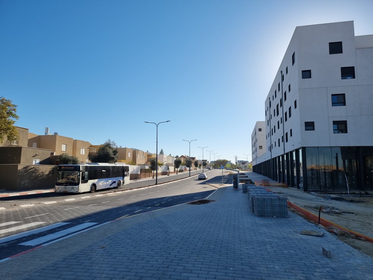 רחוב הדעת. קרדיט - עיריית באר שבע