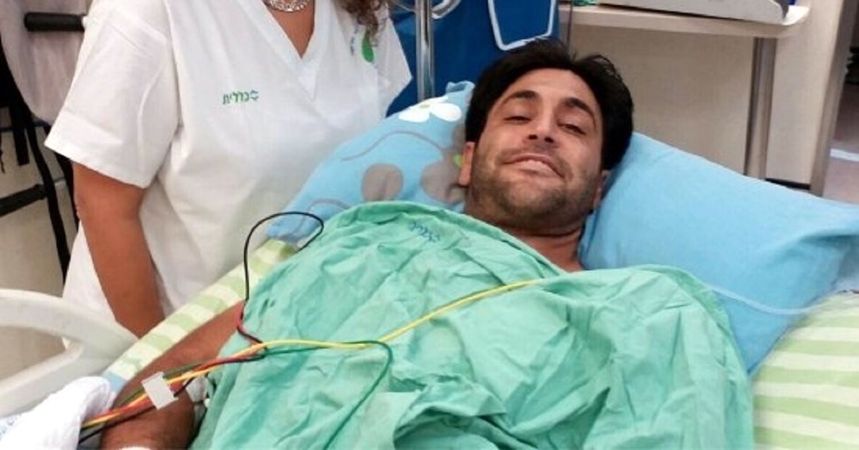 אליניב ברדה, יממה לאחר האירוע החמור. קרדיט - צילום פרטי