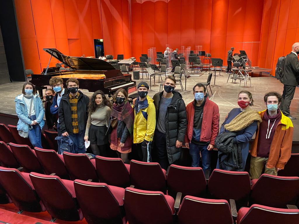 צעירי מסע טללים בסינפונייטה הישראלית באר שבע. קרדיט - אמיל טבוסוב