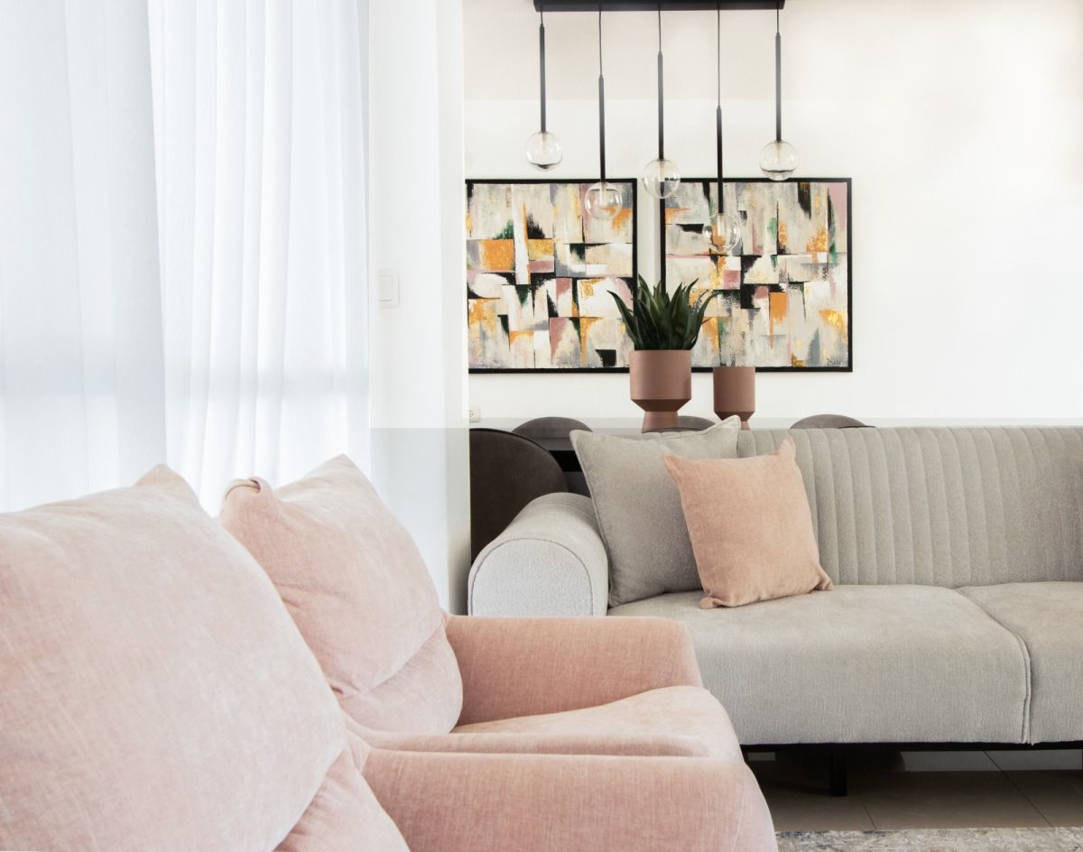 "הכנסנו חיות בצבעים ריהוט וטקסטיל נכון ומדוייק לחלל". קרדיט - טמילה ענבר