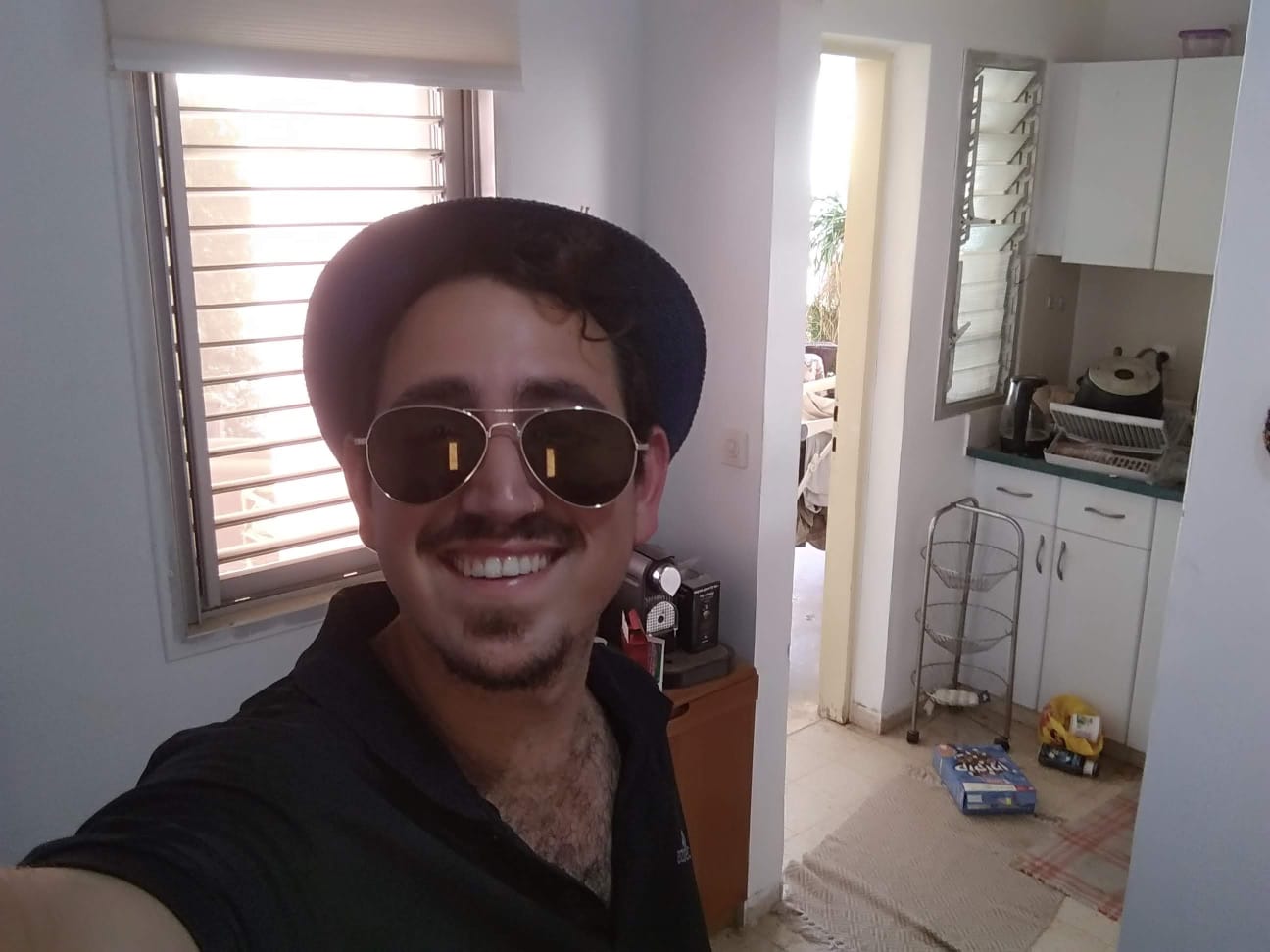 "רציתי להיות חלק מהאווירה הסטודנטיאלית". קרדיט - צילום פרטי