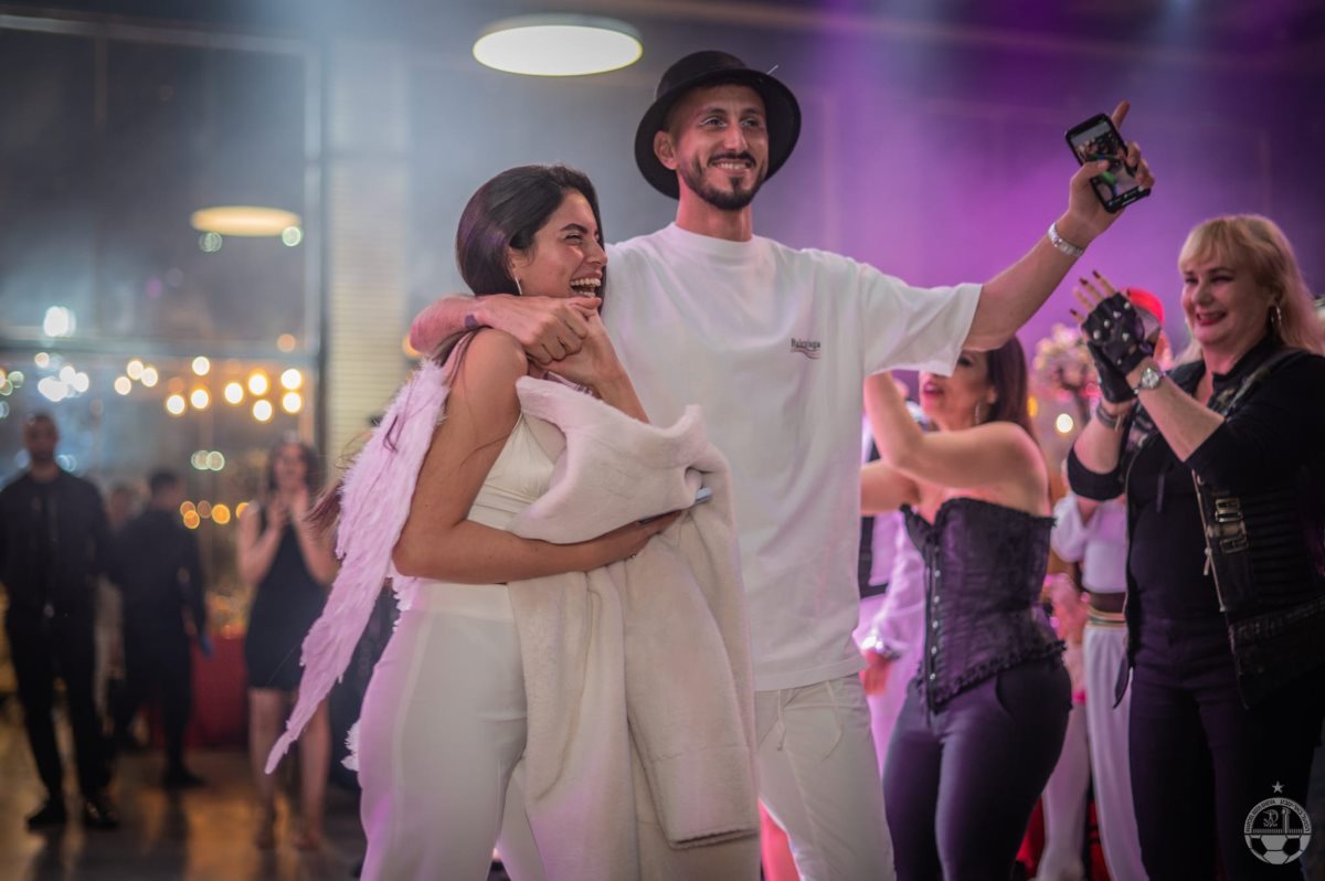 שגיב יחזקאל ואליאן יוסף. קרדיט - הפועל "מחסני השוק" באר שבע