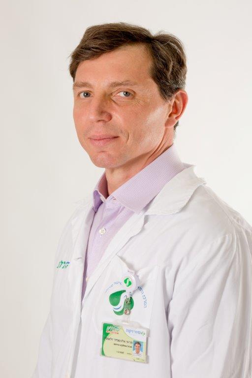 פרופ' אלכסנדר זלוטניק. קרדיט - סורוקה