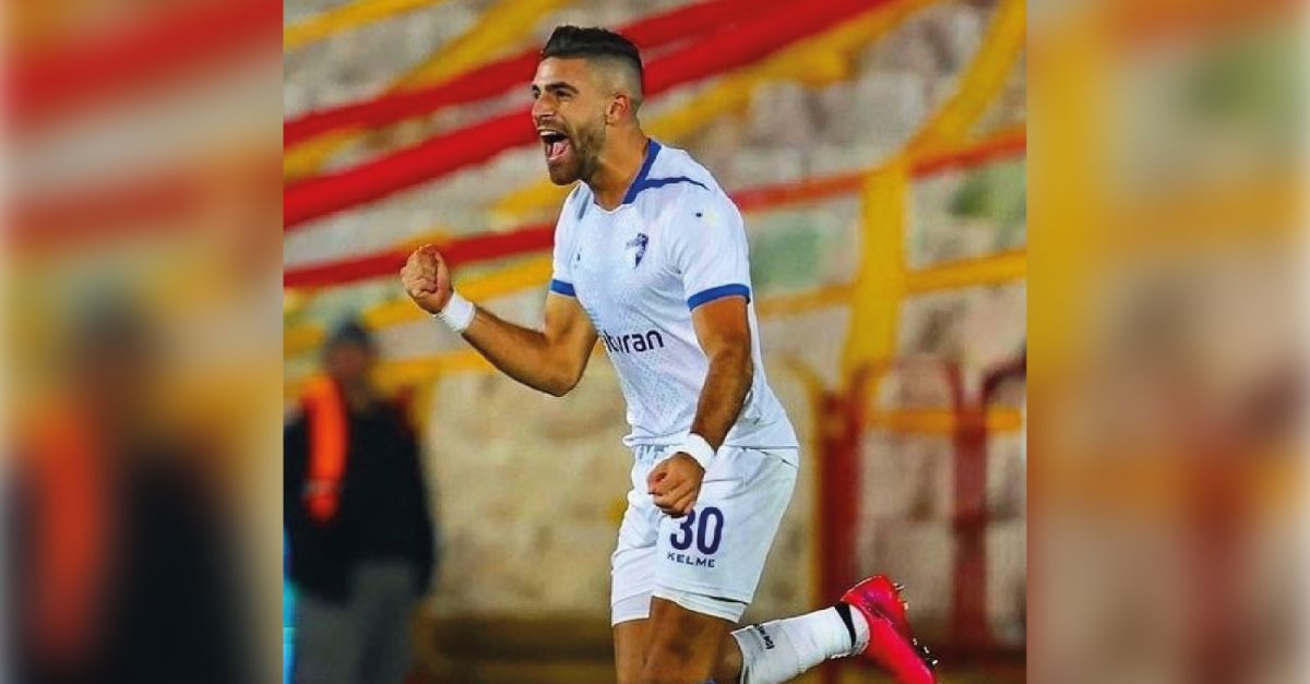 חווה עונה נהדרת, איתמר שבירו במדי ק"ש. קרדיט - תוכן גולשים (ע"פ סעיף 27א')