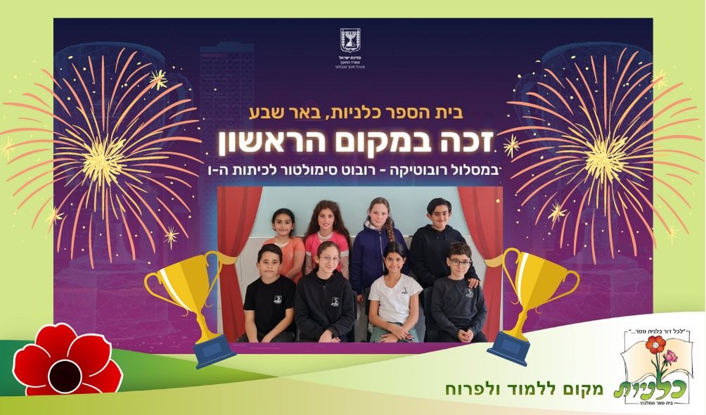 התלמידים הזוכים. קרדיט צילום: מוריה שהם