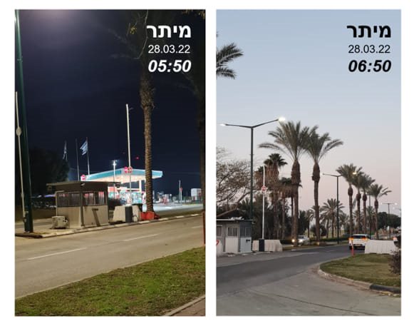 המחסום במיתר. קרדיט - שמעון פרץ