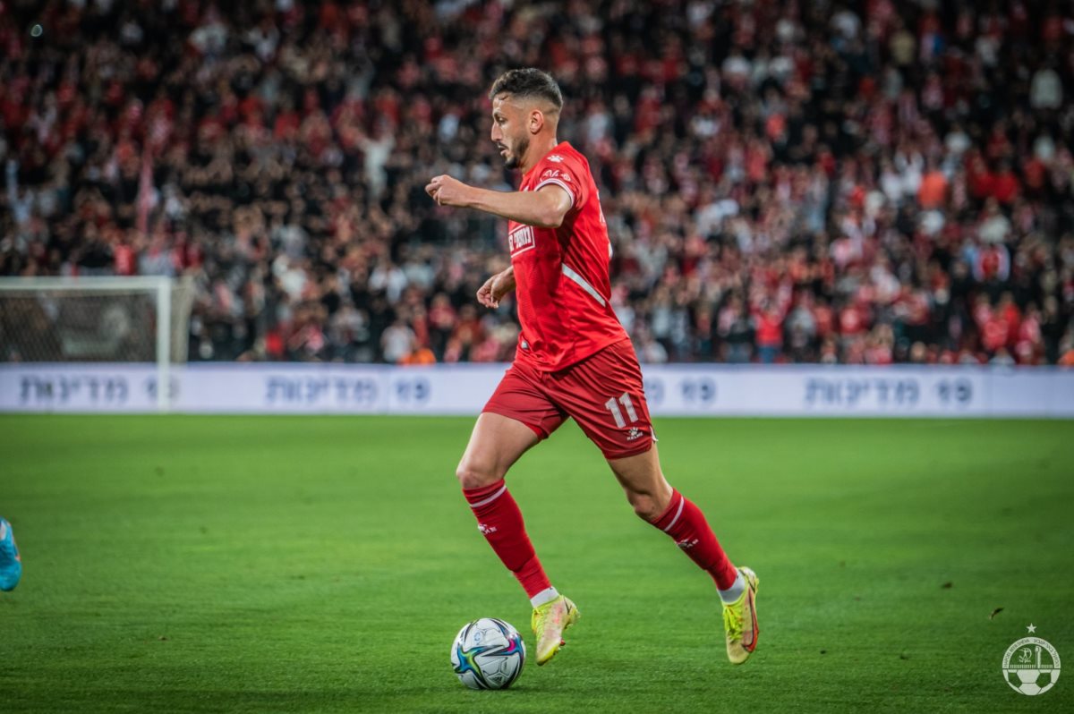 פציעה חמורה לחלוץ של ב"ש. קרדיט - הפועל "מחסני השוק" באר שבע