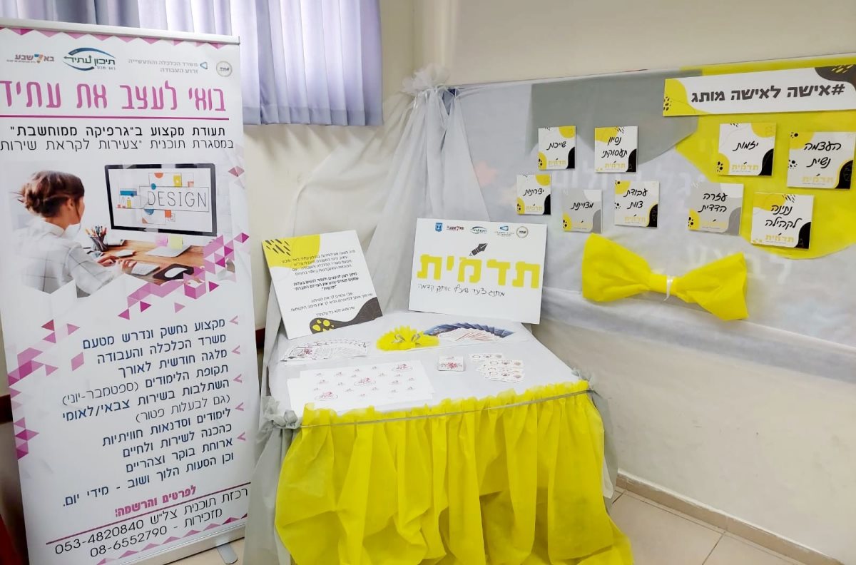 המיזם בתיכון עתיד. קרדיט - תיכון עתיד