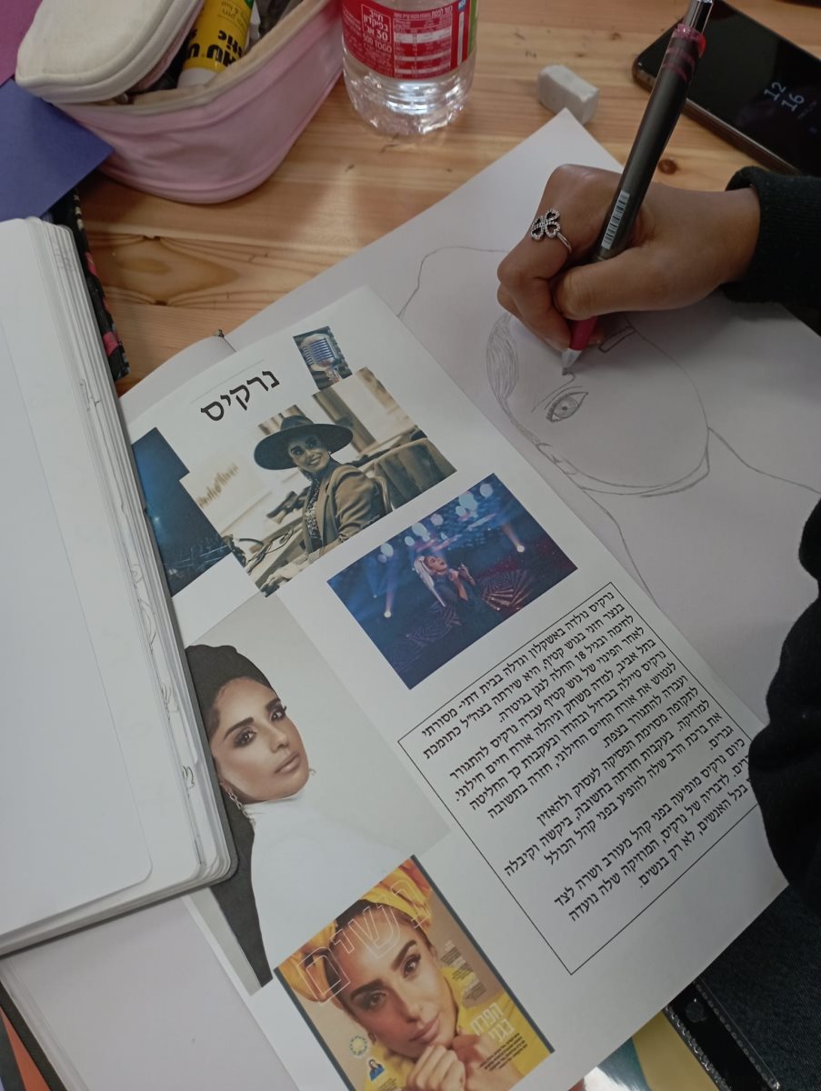 פעילות הסטודנטים במהלך העבודה על המטלה בקורס. קרדיט - SCE