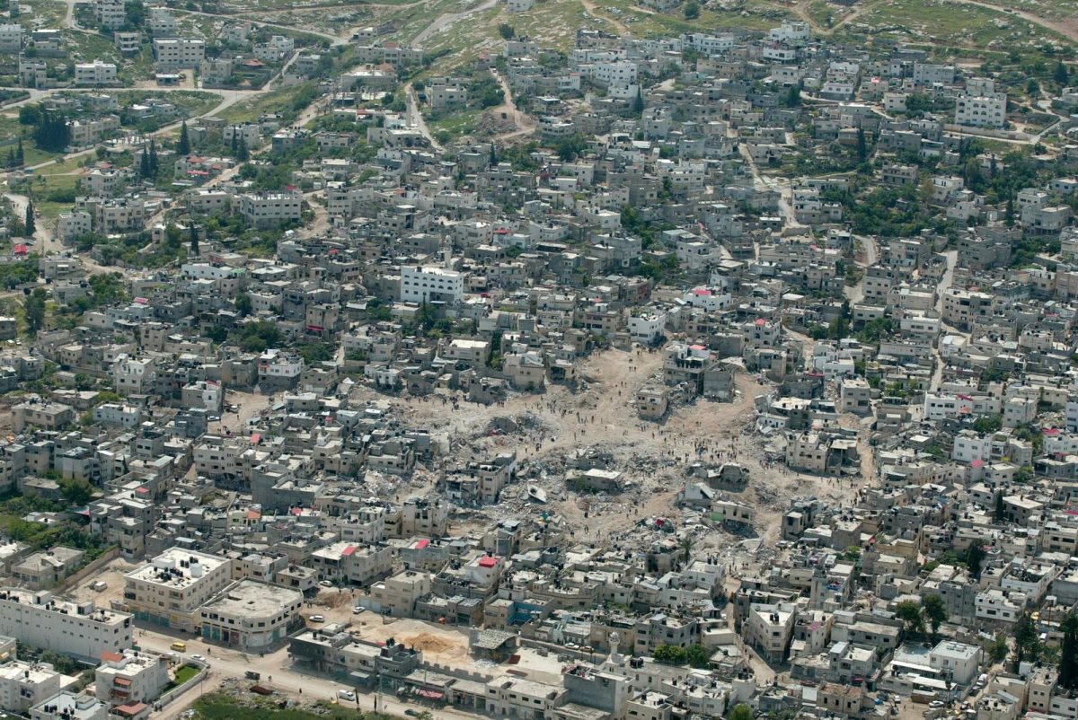 האזור בו התרחש הקרב, במרכז התמונה. קרדיט - צילום פרטי