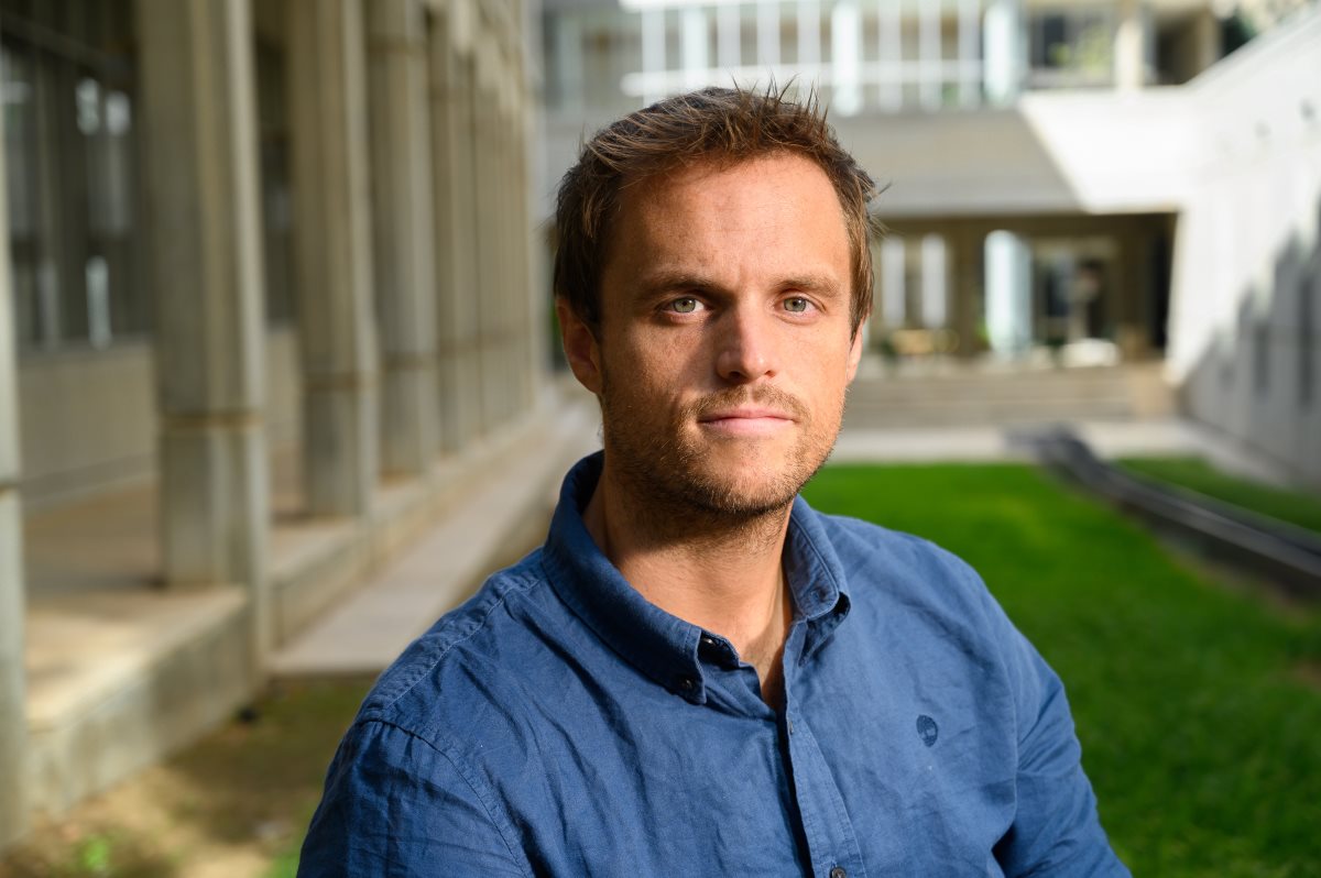 ד"ר בנג'מין פלמר, צילום: דני מכליס, אוניברסיטת בן-גוריון בנגב