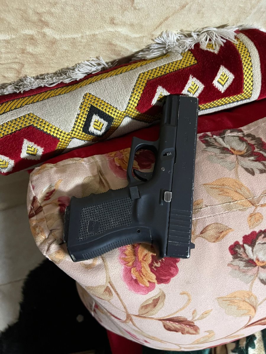 הנשק בו השתמשו החשודים. קרדיט - דוברות המשטרה