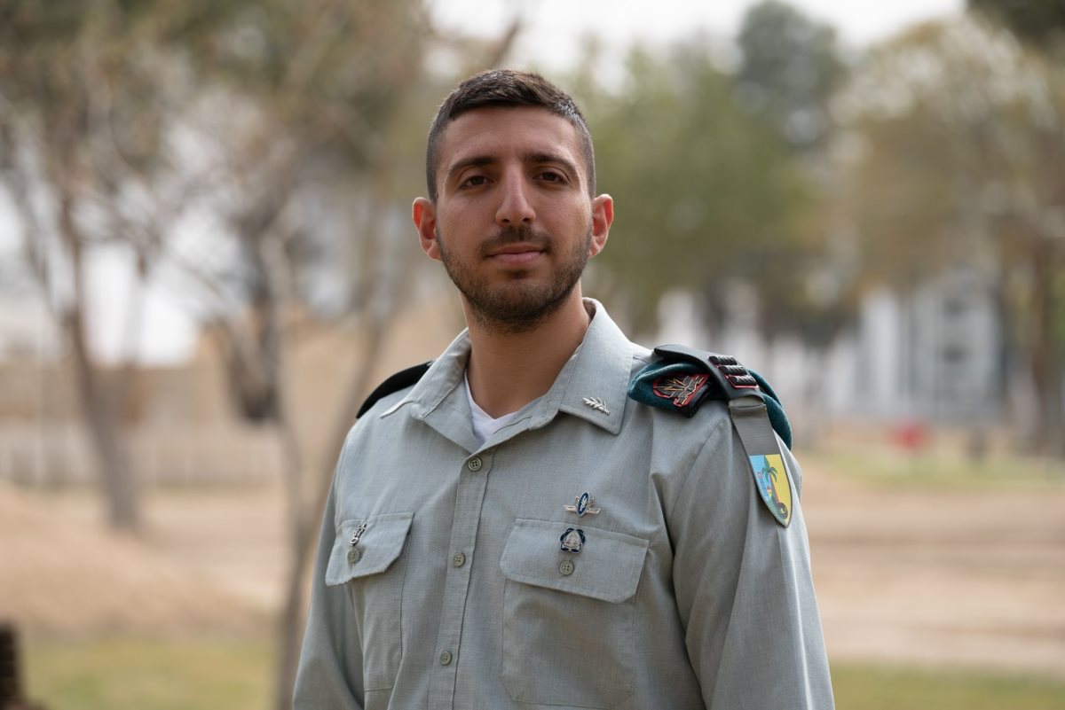 סרן דור אוחנה. קרדיט דובר צה"ל