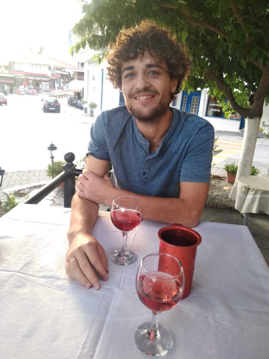 הגיע לב"ש בעקבות עצה של בת דודתו. קרדיט - צילום פרטי