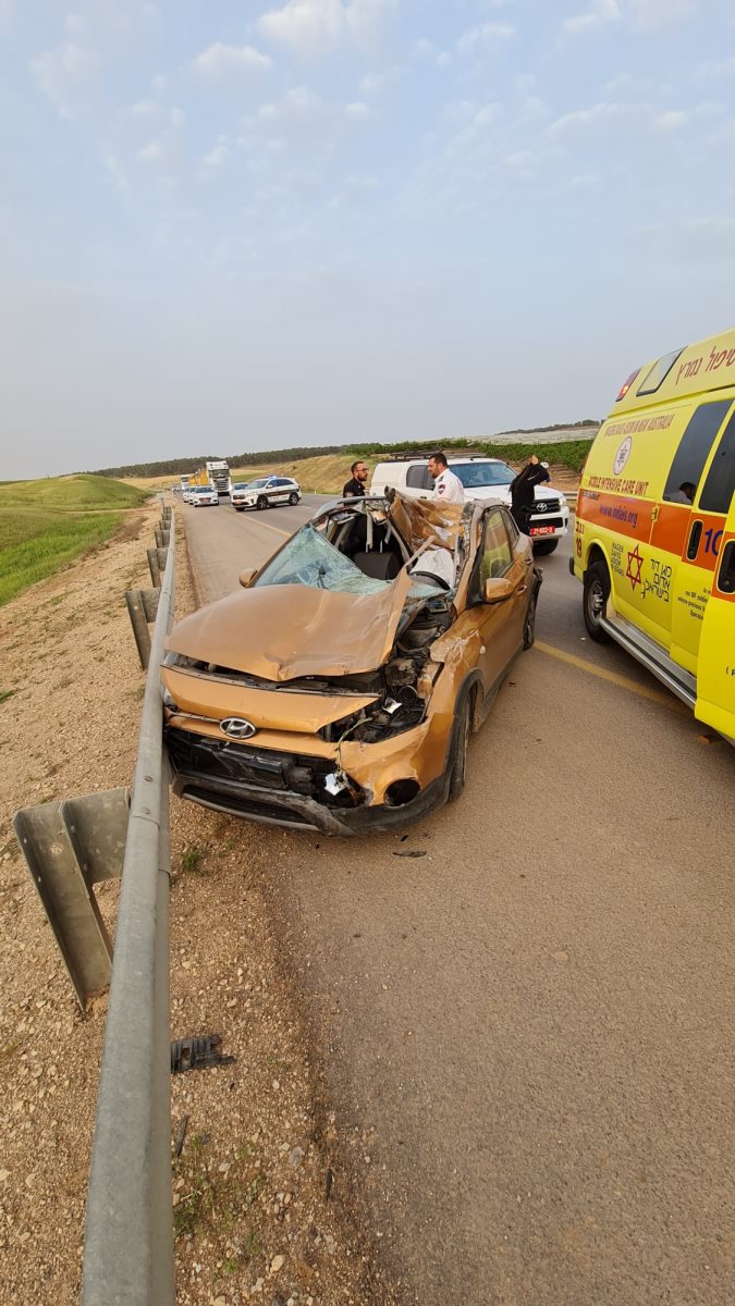 הרכב ההרוס. קרדיט - צילום פרטי