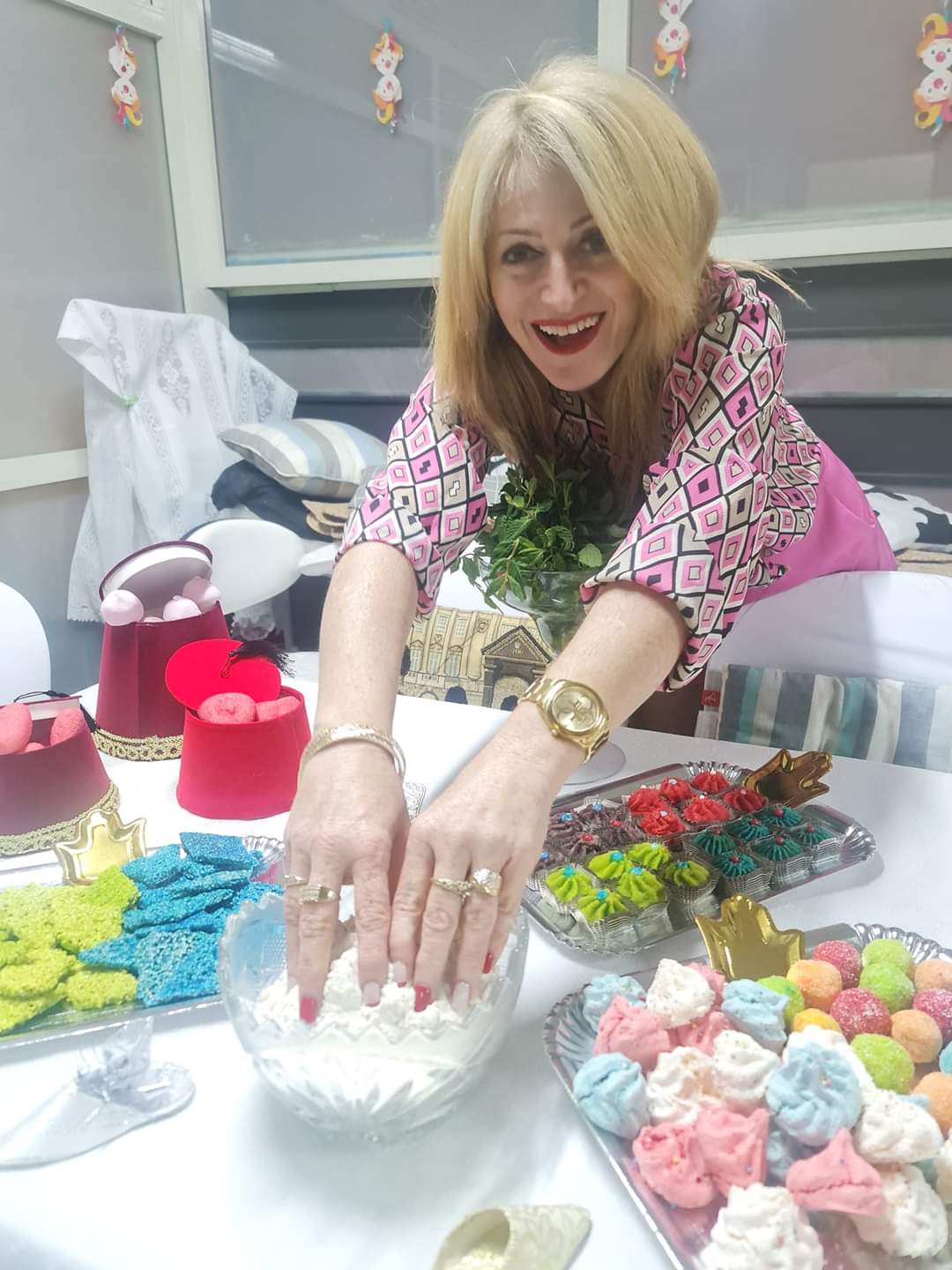 סנדרה עבו חוגגת אצל משפחת ברדה