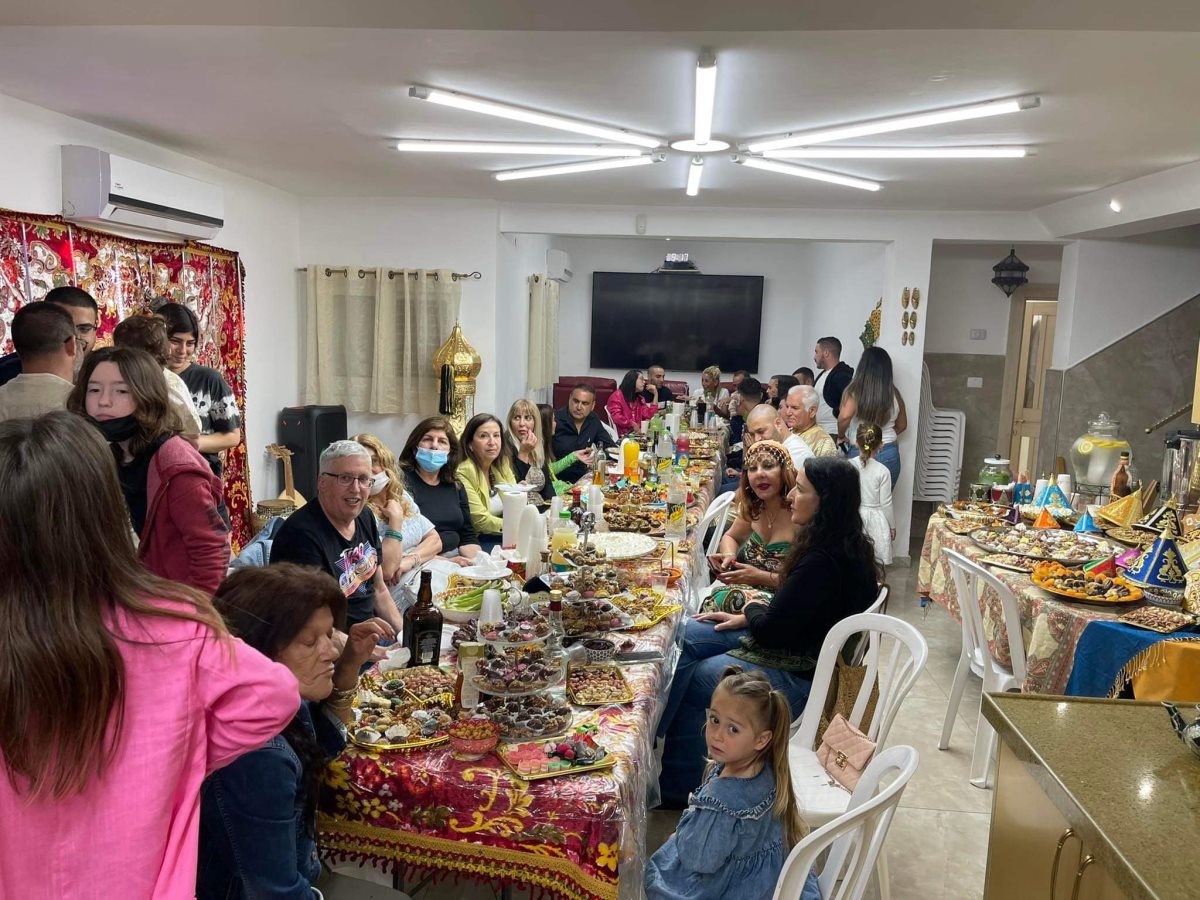 בבית של  עופרה ומישל חזן