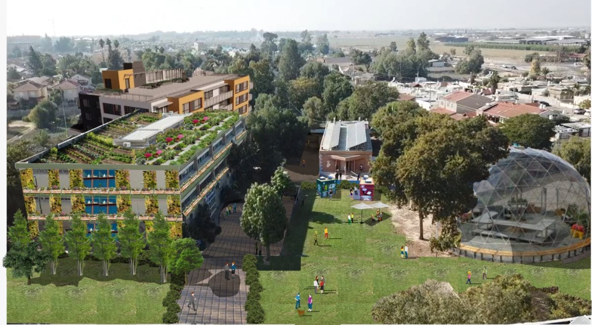 הדמייה למשרדי שרונה פרטנרס באופקים. קרדיט - תנועת אור