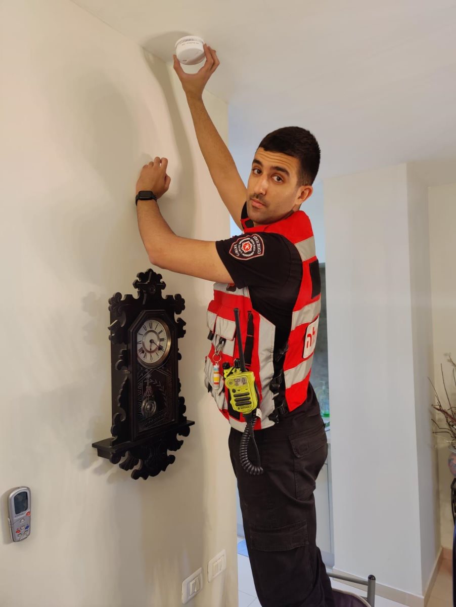 גלאי עשן מצילים חיים. קרדיט - כיבוי והצלה