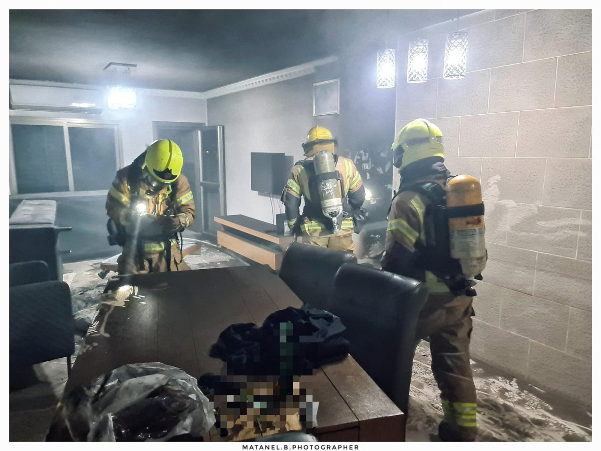 קרדיט - מתנאל בושרי - תיעוד מבצעי כבאות והצלה