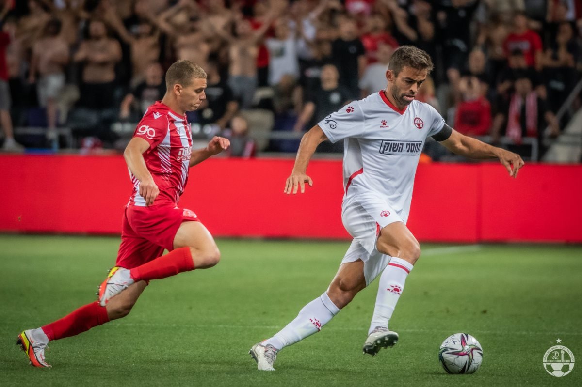 מיגל ויטור, אמש בבלומפילד. קרדיט - הפועל "מחסני השוק" באר שבע