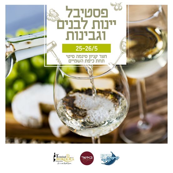 פסטיבל יין וגבינות בסינמה סיטי באר שבע